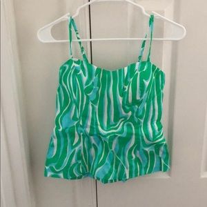 Lilly Pulitzer McCallum Top Finders Keepers Size 4